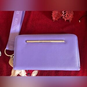 Steve Madden brand new lavender long wallet